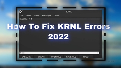 Help how do I fix this : r/Krnl