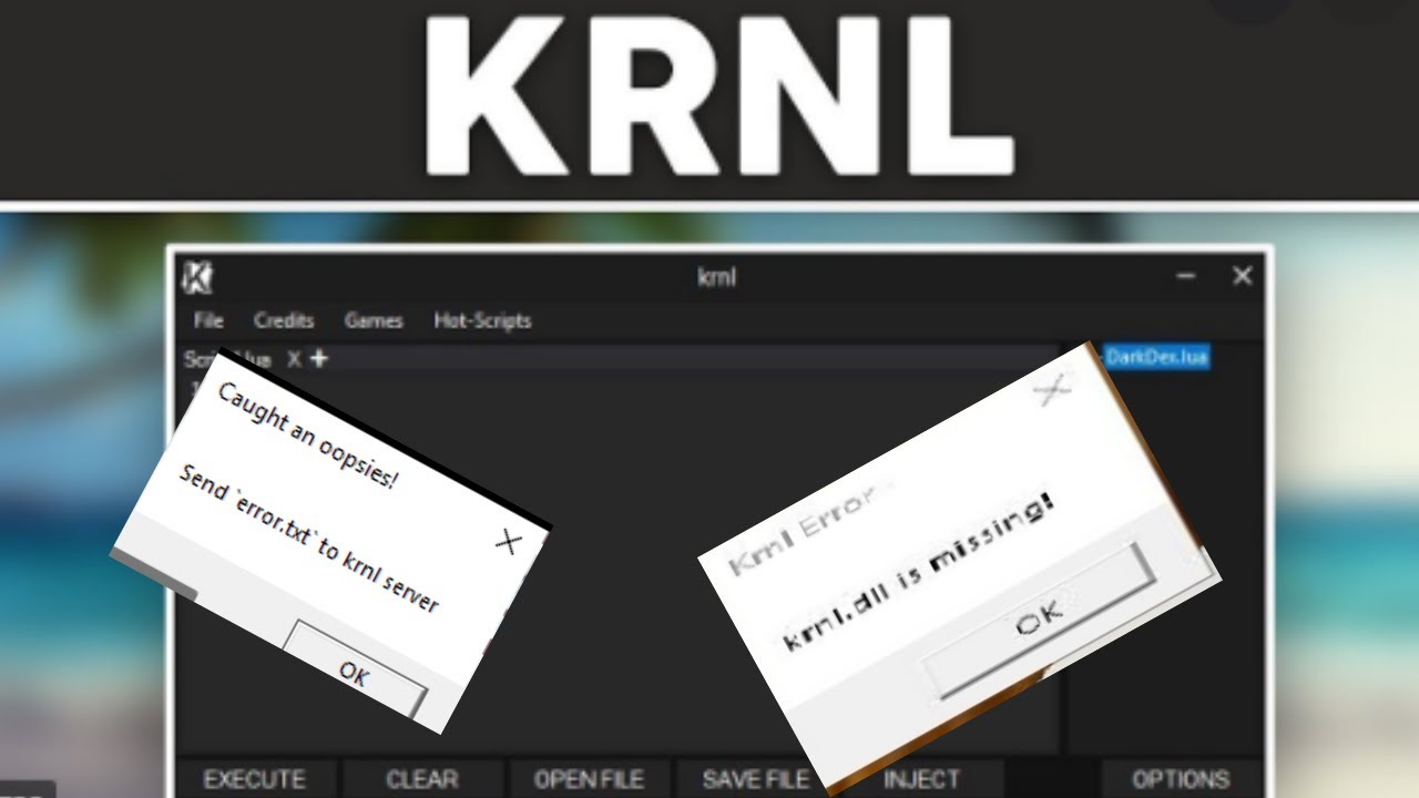 krnl executor not working