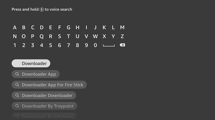 syncler voice search option