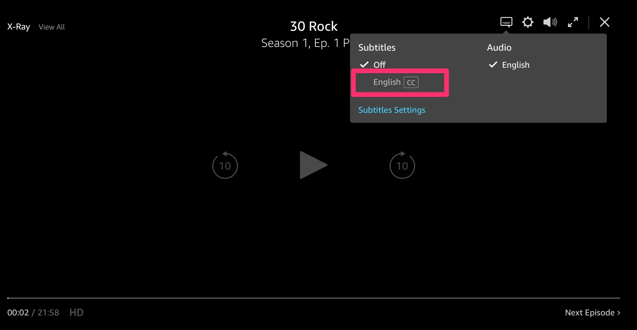 subtitles in movie hd app